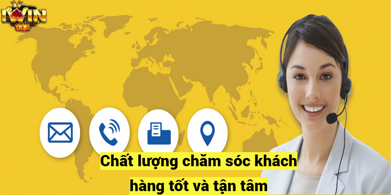 Chất lượng chăm sóc khách hàng tốt và tận tâm