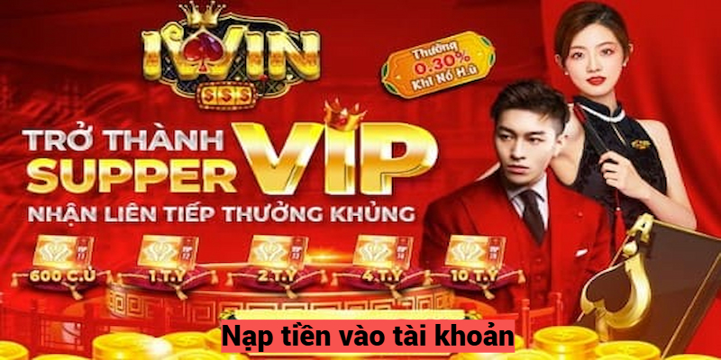 Nạp tiền vào tài khoản